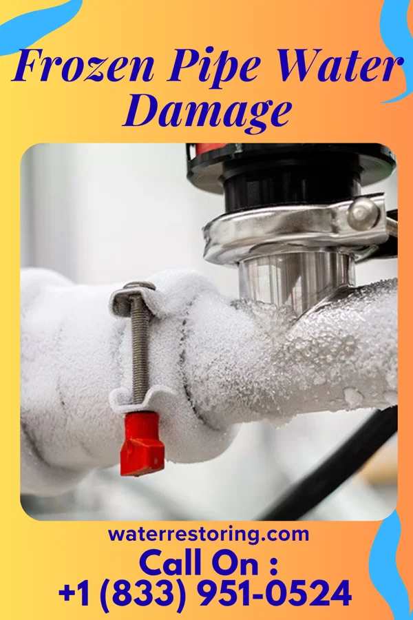 Frozen Pipe Water Damage in Central City, NE